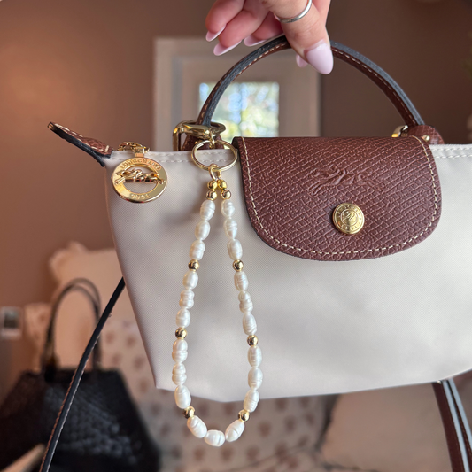 Freshwater Pearl Bag Charm