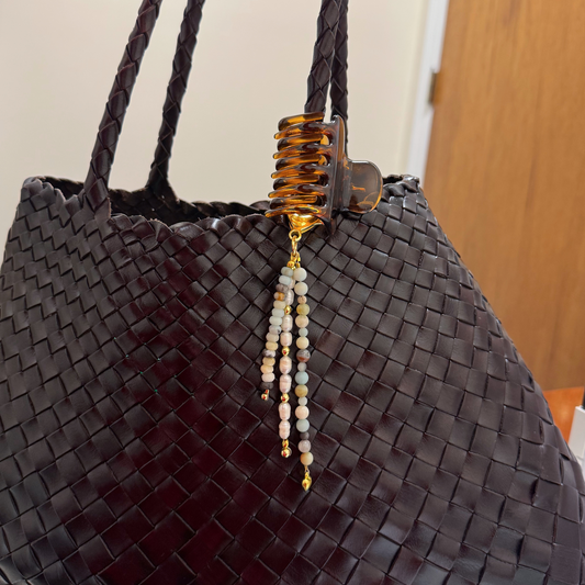 Amazonite Bag Charm