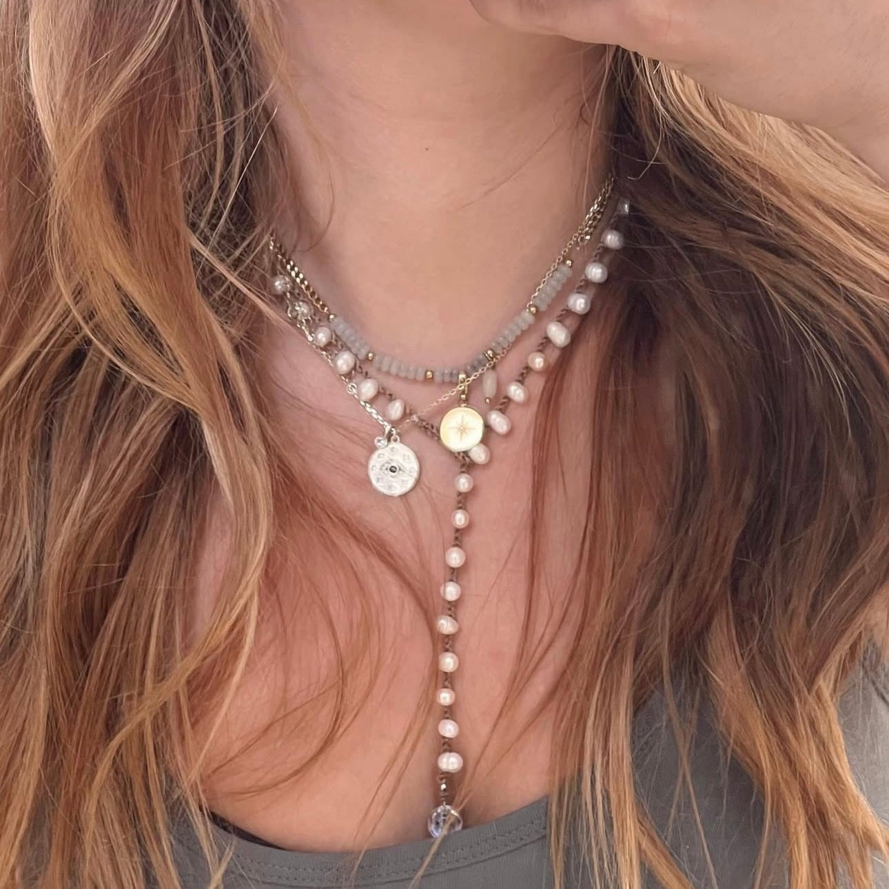 Freshwater Pearl Y Necklace