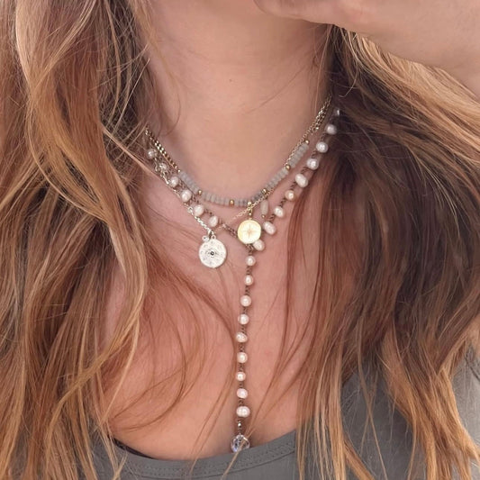 Freshwater Pearl Y Necklace